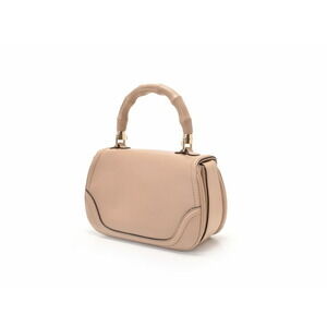 Gucci GG Handle Bamboo Handbag Beige Tan Top 2way